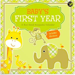 NWT Time Factory
Baby's First Year: A Non-dated Keepsake Calendar
